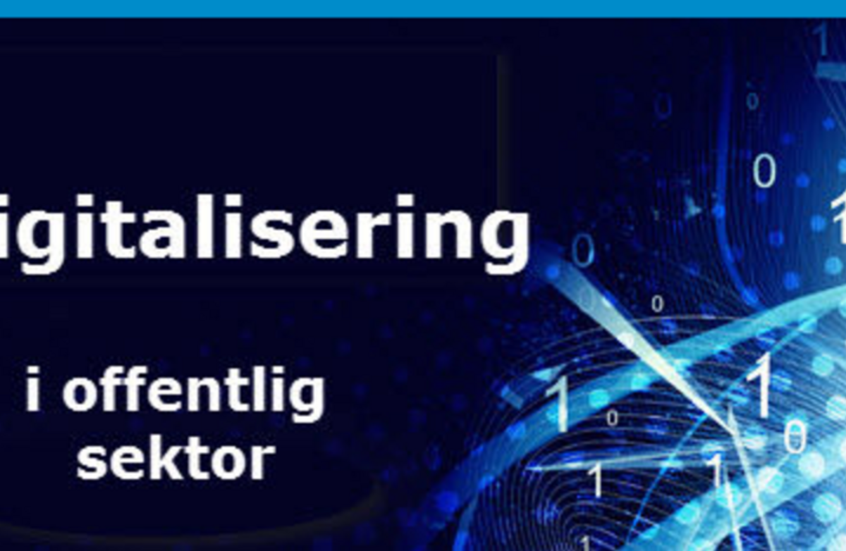 Digitalisering av offentlig sektor trenger et løft. Illustrasjonsbilde.