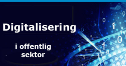 Digitalisering av offentlig sektor trenger et løft. Illustrasjonsbilde.