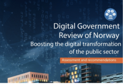 Forsiden av OECD-rapporten.