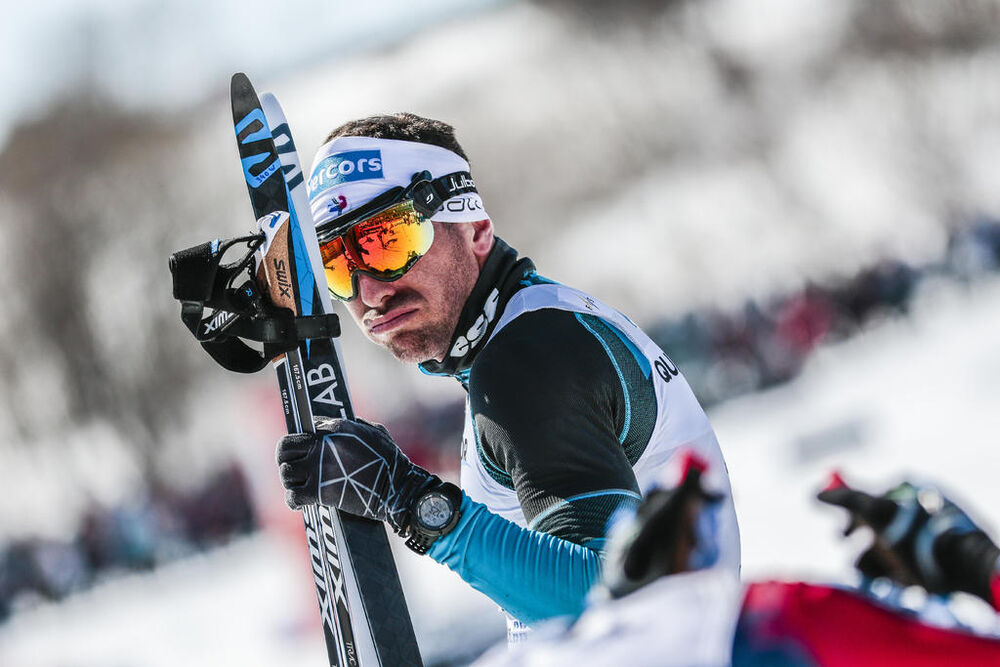 19.03.2017, Quebec, Canada (CAN):Maurice Manificat (FRA) - FIS world cup cross-country, pursuit men, Quebec (CAN). www.nordicfocus.com. © Modica/NordicFocus. Every downloaded picture is fee-liable.