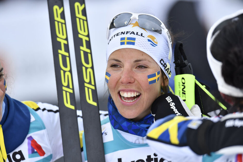 02.03.2017, Lahti, Finland (FIN):Charlotte Kalla (SWE) - FIS nordic world ski championships, cross-country, 4x5km women, Lahti (FIN). www.nordicfocus.com. © Thibaut/NordicFocus. Every downloaded picture is fee-liable.