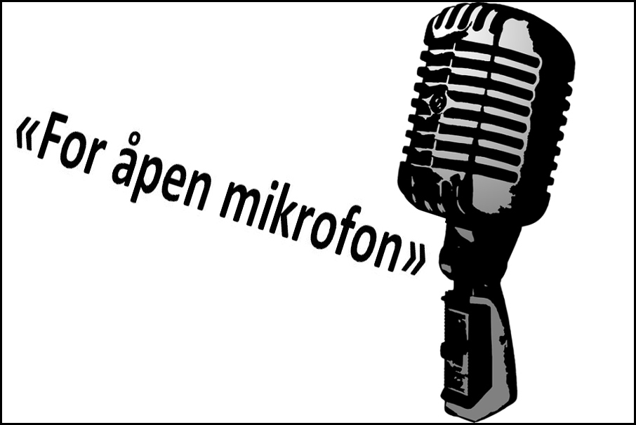 For åpen mikrofon