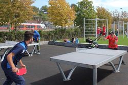 Larvik kommune aktivitetspark Bordtennisomrade