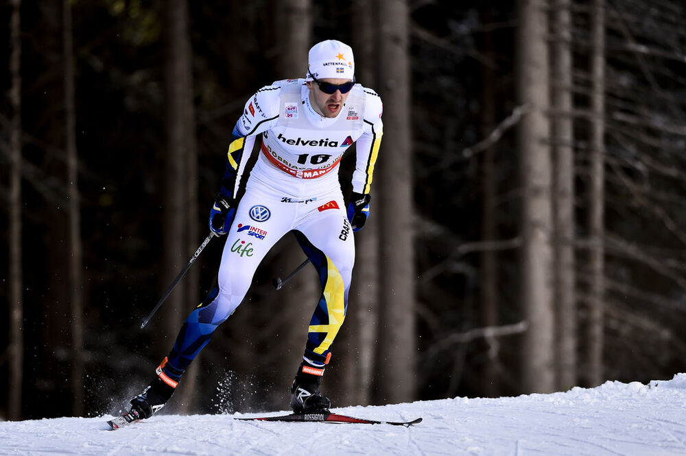 14.01.2017, Toblach, Italy (ITA):Teodor Peterson (SWE) - FIS world cup cross-country, individual sprint, Toblach (ITA). www.nordicfocus.com. © Thibaut/NordicFocus. Every downloaded picture is fee-liable.
