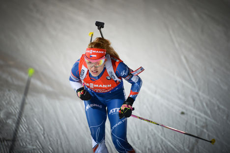 NordicFocus 10.03.2017, Kontiolahti, Finland (FIN):Gabriela Koukalova (CZE) - IBU world cup biathlon, sprint women, Kontiolahti (FIN). www.nordicfocus.com. © Tumashov/NordicFocus. Every downloaded picture is fee-liable.