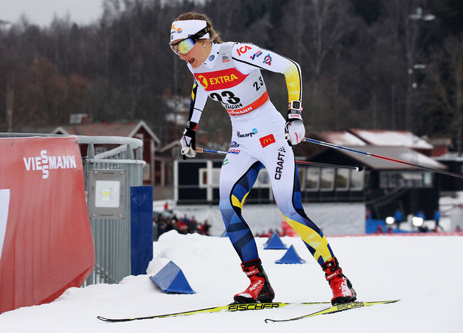 STINA NILSSON är det sista toppnamnet som hoppar av Tour de Ski. Sedan tidigare har både Marit Bjørgen och Charlotte Kalla tackat nej till vinterns tävling och Heidi Weng åker troligen inte heller. Foto/rights: MARCELA HAVLOVA/KEK-photo