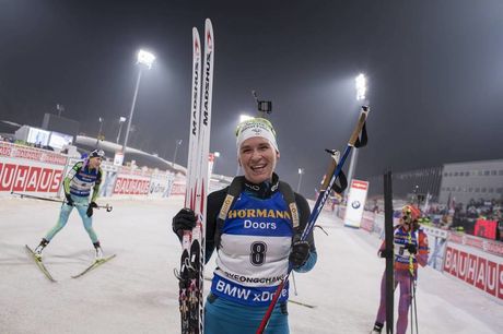 NordicFocus 04.03.2017, Pyeong Chang, Korea (KOR):Anais Bescond (FRA) - IBU world cup biathlon, pursuit women, Pyeong Chang (KOR). www.nordicfocus.com. © Manzoni/NordicFocus. Every downloaded picture is fee-liable.