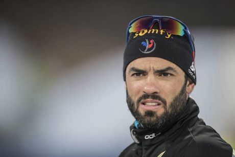 NordicFocus 03.03.2017, Pyeong Chang, Korea (KOR):Simon Fourcade (FRA) - IBU world cup biathlon, sprint men, Pyeong Chang (KOR). www.nordicfocus.com. © Manzoni/NordicFocus. Every downloaded picture is fee-liable.