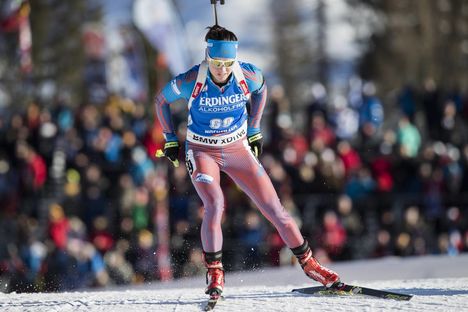 NordicFocus 10.02.2017, Hochfilzen, Austria (AUT):Svetlana Sleptsova (RUS) - IBU world championships biathlon, sprint women, Hochfilzen (AUT). www.nordicfocus.com. © NordicFocus. Every downloaded picture is fee-liable.