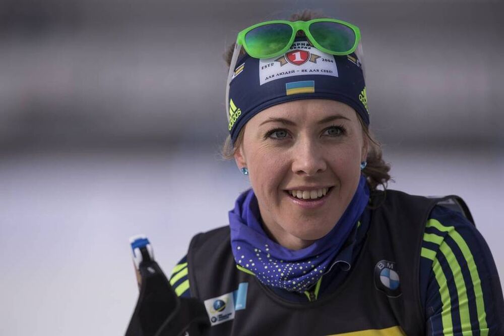 17.03.2017, Oslo, Norway (NOR):Yuliia Dzhyma (UKR) -  IBU world cup biathlon, sprint women, Oslo (NOR). www.nordicfocus.com. © Manzoni/NordicFocus. Every downloaded picture is fee-liable.