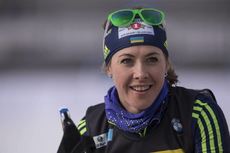 NordicFocus 17.03.2017, Oslo, Norway (NOR):Yuliia Dzhyma (UKR) - IBU world cup biathlon, sprint women, Oslo (NOR). www.nordicfocus.com. © Manzoni/NordicFocus. Every downloaded picture is fee-liable.