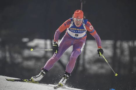 NordicFocus 04.03.2017, Pyeong Chang, Korea (KOR):Susan Dunklee (USA) - IBU world cup biathlon, pursuit women, Pyeong Chang (KOR). www.nordicfocus.com. © Manzoni/NordicFocus. Every downloaded picture is fee-liable.