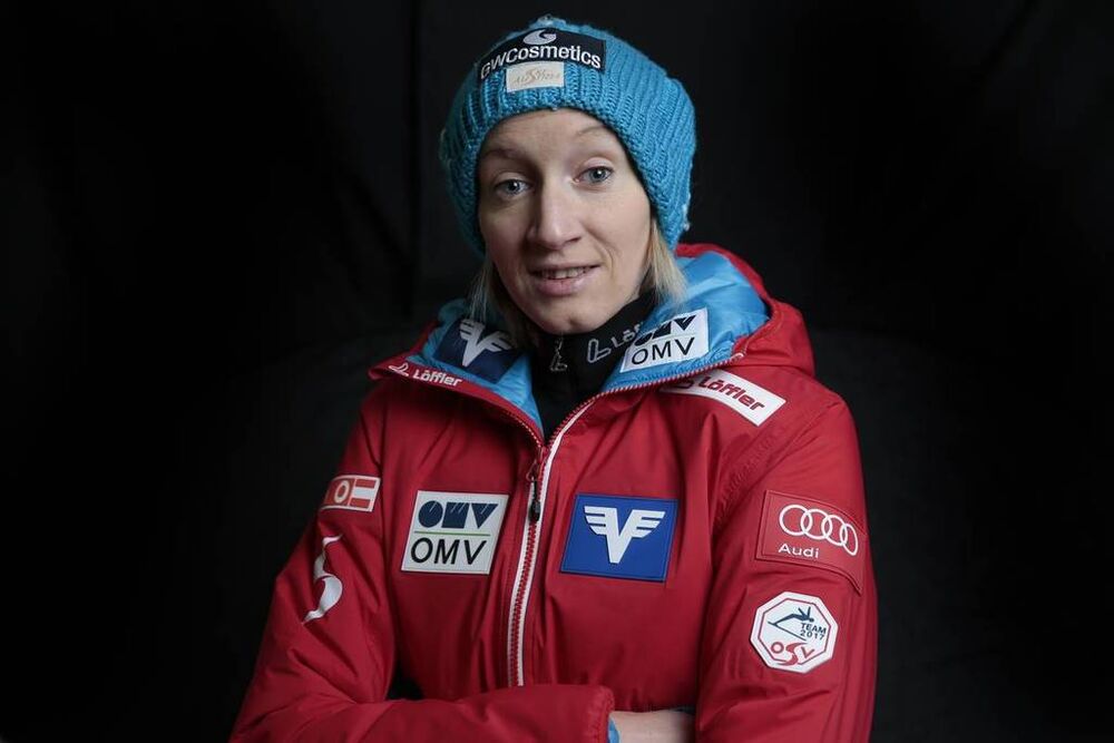 03.12.2016, Lillehammer, Norway, (NOR):Iraschko Stolz Daniela (AUT) - FIS world ski jumping, photoshooting, Ruka (FIN). www.nordicfocus.com. © Modica/NordicFocus. Every downloaded picture is fee-liable.