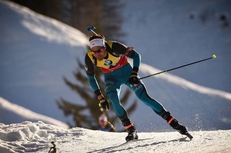 NordicFocus 16.02.2017, Hochfilzen, Austria (AUT):Martin Fourcade (FRA) - IBU world championships biathlon, individual men, Hochfilzen (AUT). www.nordicfocus.com. © NordicFocus. Every downloaded picture is fee-liable.