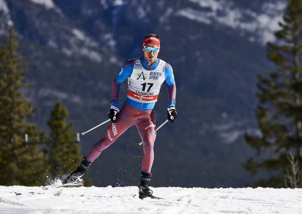 11.03.2016, Canmore, Canada (CAN):Ilia Chernousov (RUS) - FIS world cup cross-country, 15km men, Canmore (CAN). www.nordicfocus.com. © Felgenhauer/NordicFocus. Every downloaded picture is fee-liable.