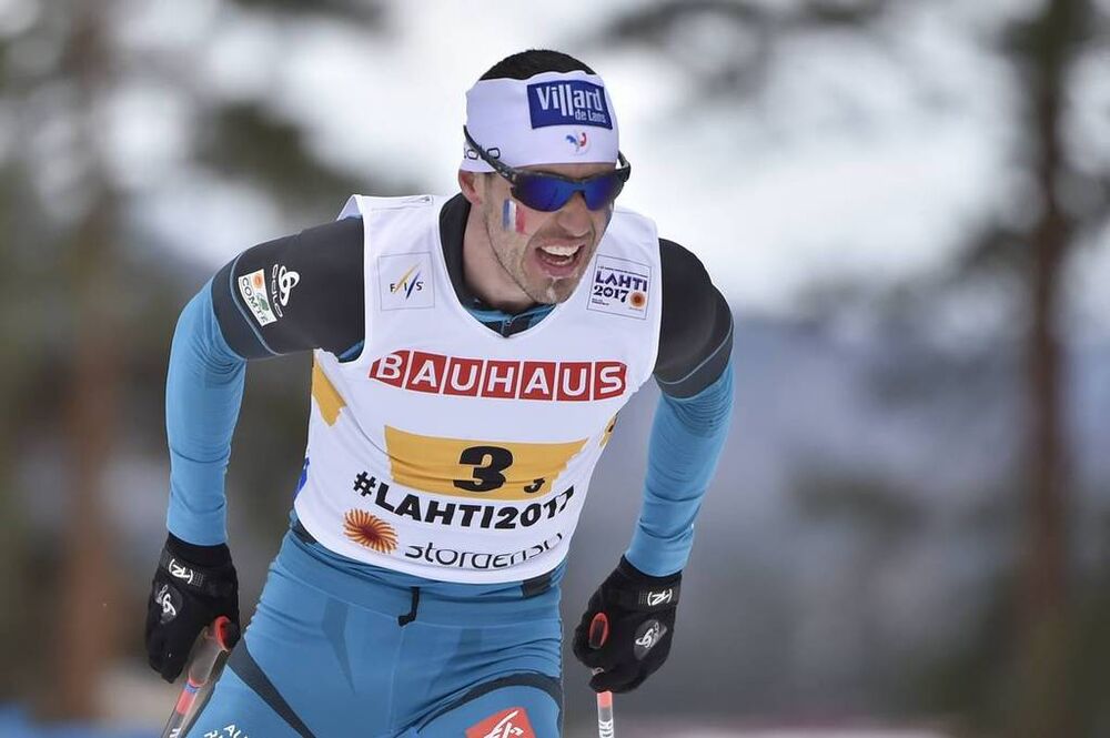 03.03.2017, Lahti, Finland (FIN):Robin Duvillard (FRA) - FIS nordic world ski championships, cross-country, 4x10km men, Lahti (FIN). www.nordicfocus.com. © Thibaut/NordicFocus. Every downloaded picture is fee-liable.