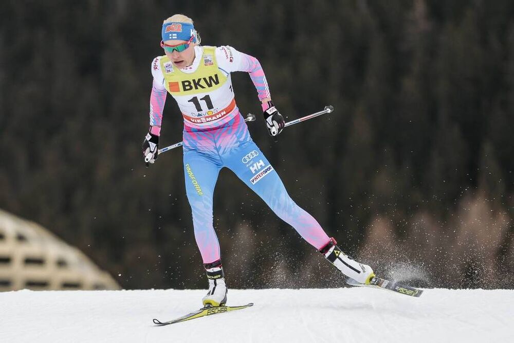 11.12.2016, Davos, Switzerland (SUI):Anne Kylloenen (FIN) - FIS world cup cross-country, individual sprint, Davos (SUI). www.nordicfocus.com. © Modica/NordicFocus. Every downloaded picture is fee-liable.