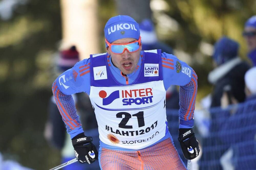 05.03.2017, Lahti, Finland (FIN):Alexey Chervotkin (RUS) - FIS nordic world ski championships, cross-country, mass men, Lahti (FIN). www.nordicfocus.com. © Thibaut/NordicFocus. Every downloaded picture is fee-liable.
