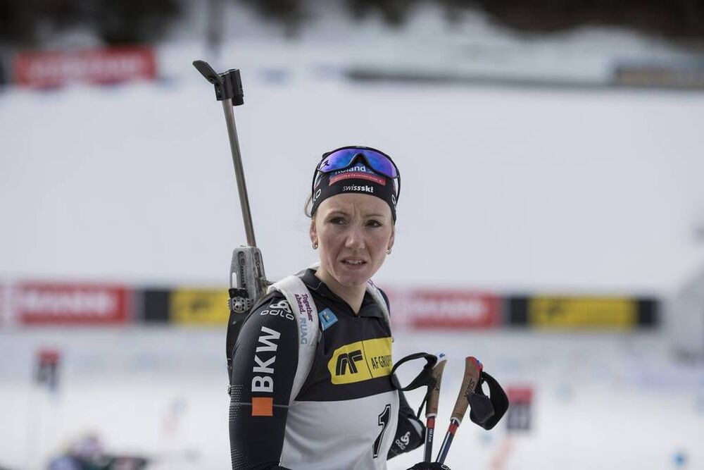 17.03.2017, Oslo, Norway (NOR):Selina Gasparin (SUI) -  IBU world cup biathlon, sprint women, Oslo (NOR). www.nordicfocus.com. © Manzoni/NordicFocus. Every downloaded picture is fee-liable.