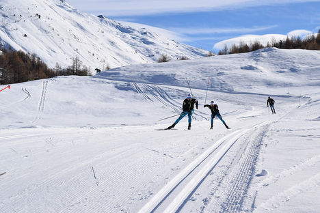 Equipe de France de ski de fond 15 nov 2017 - Queyras