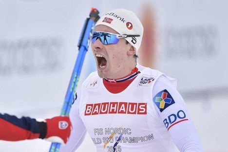 Thibaut/NordicFocus 03.03.2017, Lahti, Finland (FIN):Finn Haagen Krogh (NOR) - FIS nordic world ski championships, cross-country, 4x10km men, Lahti (FIN). www.nordicfocus.com. © Thibaut/NordicFocus. Every downloaded picture is fee-liable.