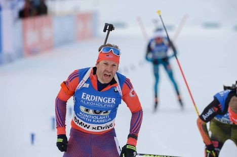 NordicFocus 12.03.2017, Kontiolahti, Finland (FIN):Lowell Bailey(USA) - IBU world cup biathlon, single mixed relay, Kontiolahti (FIN). www.nordicfocus.com. © Tumashov/NordicFocus. Every downloaded picture is fee-liable.