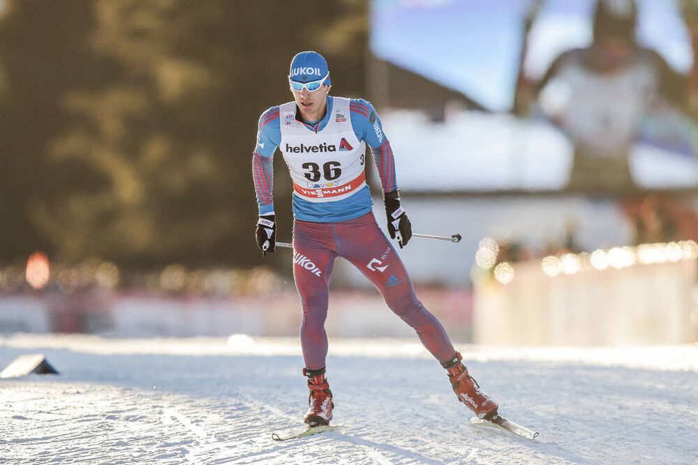 10.12.2016, Davos, Switzerland (SUI):Evgeniy Belov (RUS) - FIS world cup cross-country, 30km men, Davos (SUI). www.nordicfocus.com. © Modica/NordicFocus. Every downloaded picture is fee-liable.