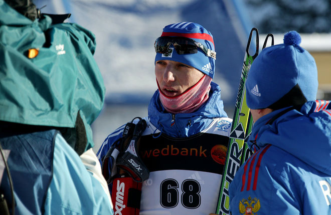 EVGENIY BELOV är avstängd från OS på livstid, men han vann 10 km fristil i Gällivare under fredagen. Foto/rights: KJELL-ERIK KRISTIANSEN/KEK-photo
