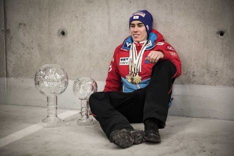 NordicFocus 24.03.2017, Planica, Slovenia (SLO):Stefan Kraft (AUT) - FIS world cup ski flying, cups, Planica (SLO). www.nordicfocus.com. © Modica/NordicFocus. Every downloaded picture is fee-liable.
