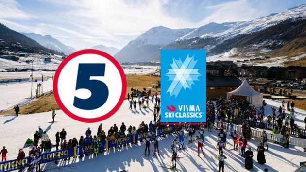 KANAL 5 tar över långloppscupen Visma Ski Classics från SVT. Tävlingarna startar redan nu till helgen. Foto: SKI CLASSICS