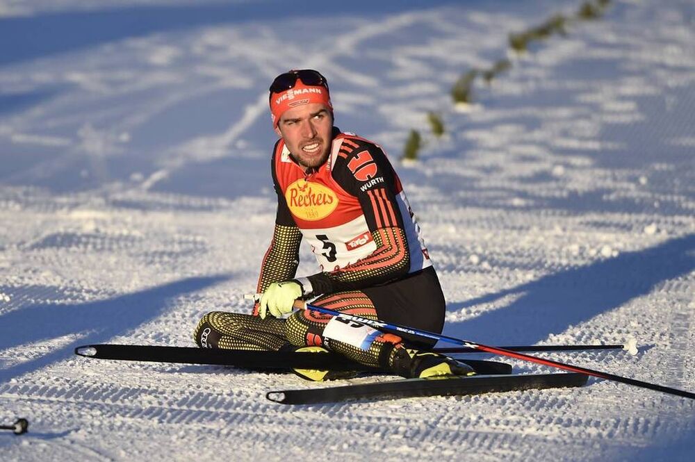27.01.2017, Seefeld, Austria (AUT):Eric Frenzel (GER) - FIS world cup nordic combined, individual gundersen HS109/5km, Seefeld (AUT). www.nordicfocus.com. © Thibaut/NordicFocus. Every downloaded picture is fee-liable.