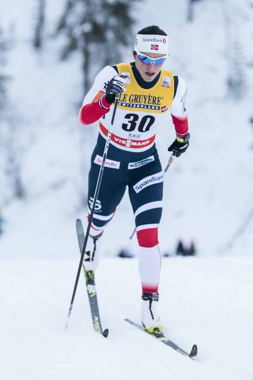 25.11.2017, Ruka, Finland (FIN):Marit Bjoergen (NOR) - FIS world cup cross-country, 10km women, Ruka (FIN). www.nordicfocus.com. © Modica/NordicFocus. Every downloaded picture is fee-liable.