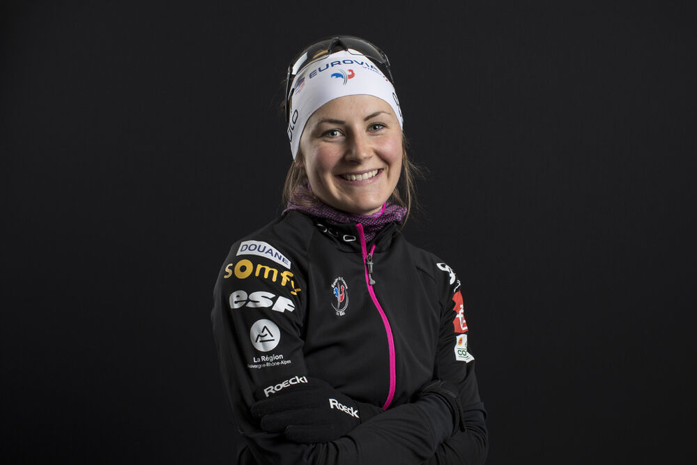 26.11.2017, Oestersund, Sweden, (SWE):Justine Braisaz (FRA) - IBU world cup biathlon, photoshooting, Oestersund (SWE). www.nordicfocus.com. © Manzoni/NordicFocus. Every downloaded picture is fee-liable.