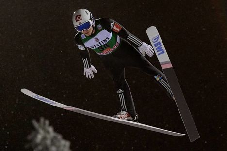 NordicFocus 26.11.2017, Ruka, Finland (FIN):Johann Andre Forfang (NOR) - FIS world cup ski jumping, individual HS142, Ruka (FIN). www.nordicfocus.com. © Rauschendorfer/NordicFocus. Every downloaded picture is fee-liable.