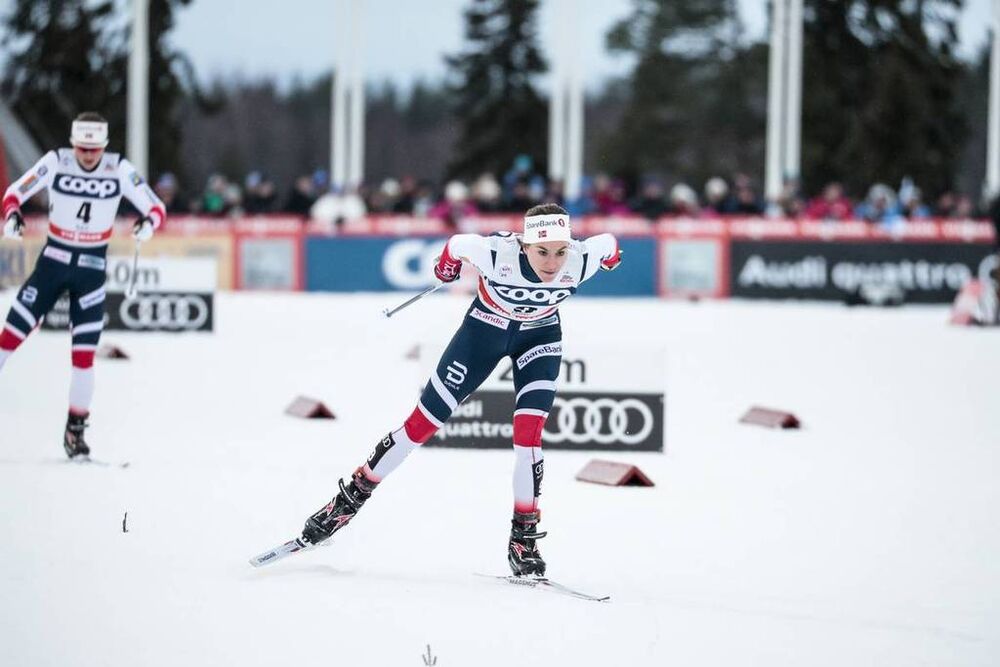 26.11.2017, Ruka, Finland (FIN):Heidi Weng (NOR) - FIS world cup cross-country, pursuit women, Ruka (FIN). www.nordicfocus.com. © Modica/NordicFocus. Every downloaded picture is fee-liable.