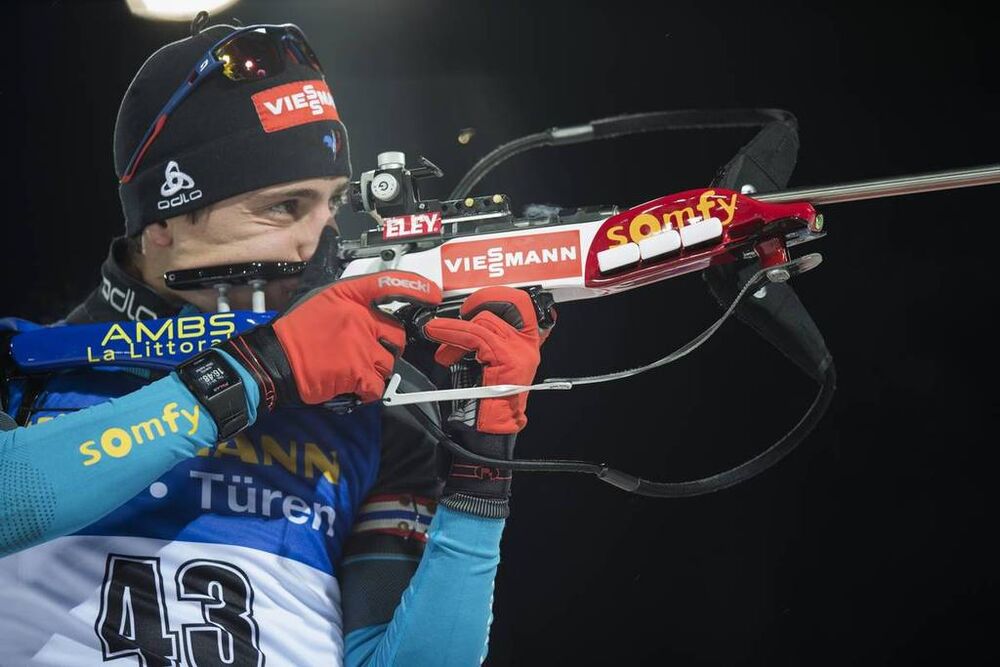 30.11.2017, Oestersund, Sweden, (SWE):Quentin Fillon Maillet (FRA) - IBU world cup biathlon, individual men, Oestersund (SWE). www.nordicfocus.com. © Manzoni/NordicFocus. Every downloaded picture is fee-liable.