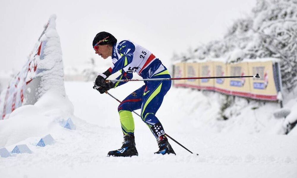 21.02.2016, Lahti, Finland (FIN):Anouk Faivre Picon (FRA) - FIS world cup cross-country, skiathlon women, Lahti (FIN). www.nordicfocus.com. © Felgenhauer/NordicFocus. Every downloaded picture is fee-liable.