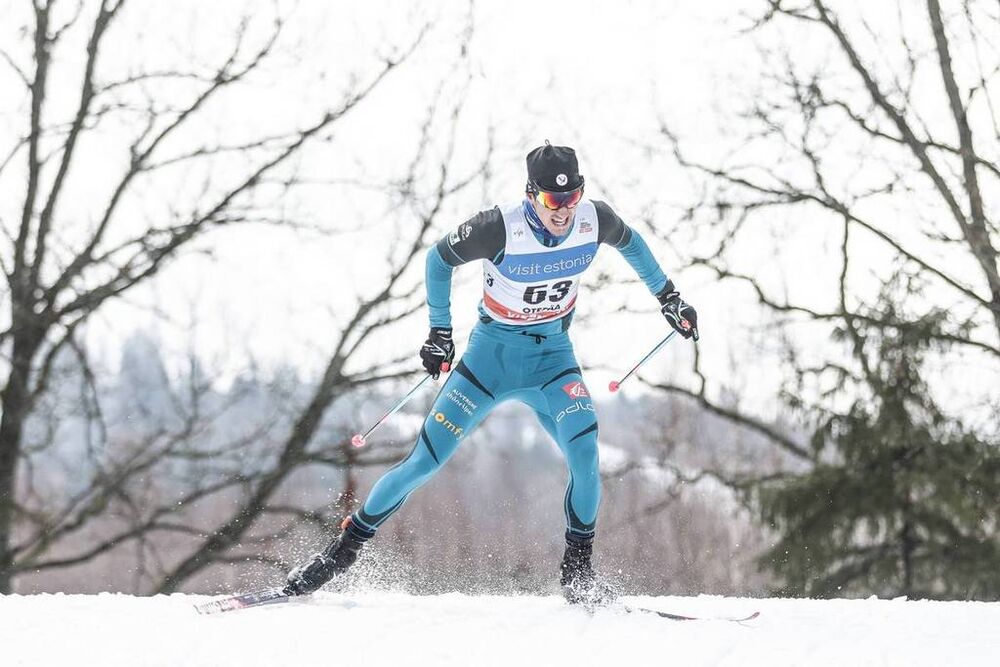 18.02.2017, Otepaeae, Estonia (EST):Valentin Chauvin (FRA) - FIS world cup cross-country, individual sprint, Otepaeae (EST). www.nordicfocus.com. © Modica/NordicFocus. Every downloaded picture is fee-liable.