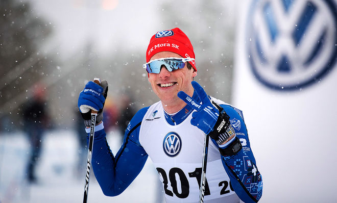 KARL-JOHAN DYVIK får chansen i lördagens sprint i Davos efter stark insats i sprinten i Volkswagen cup i Idre förra helgen. Foto: SOFIA HENRIKSSON