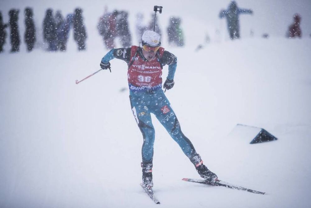 08.12.2017, Hochfilzen, Austria (AUT):Marie Dorin Habert (FRA) -  IBU world cup biathlon, sprint women, Hochfilzen (AUT). www.nordicfocus.com. © Manzoni/NordicFocus. Every downloaded picture is fee-liable.