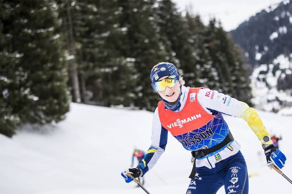 08.12.2017, Davos, Switzerland (SUI):Stina Nilsson (SWE) - FIS world cup cross-country, training, Davos (SUI). www.nordicfocus.com. © Modica/NordicFocus. Every downloaded picture is fee-liable.