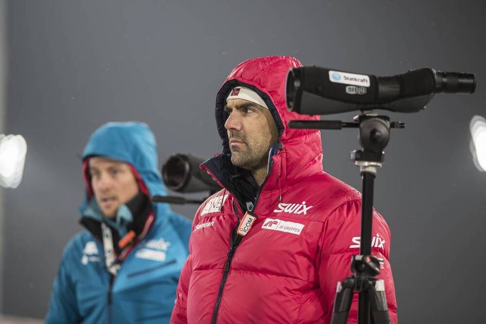 01.03.2017, Pyeong Chang, Korea (KOR):Siegfried Mazet (FRA) coach team Norway -  IBU world cup biathlon, training, Pyeong Chang (KOR). www.nordicfocus.com. © Manzoni/NordicFocus. Every downloaded picture is fee-liable.