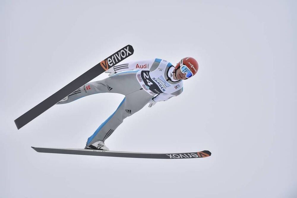 12.03.2017, Oslo, Norway (NOR):Andreas Wank (GER) - FIS world cup ski jumping, individual HS134, Oslo (NOR). www.nordicfocus.com. © Thibaut/NordicFocus. Every downloaded picture is fee-liable.