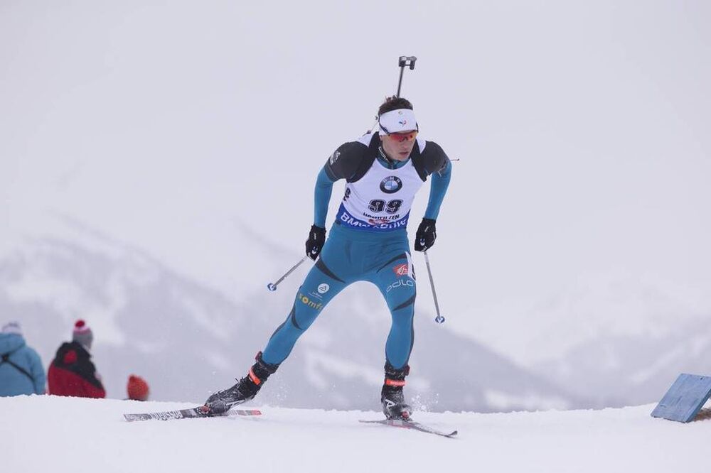 08.12.2017, Hochfilzen, Austria (AUT):Emilien Jacquelin (FRA) -  IBU world cup biathlon, sprint men, Hochfilzen (AUT). www.nordicfocus.com. © Manzoni/NordicFocus. Every downloaded picture is fee-liable.