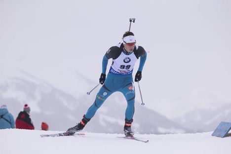 NordicFocus 08.12.2017, Hochfilzen, Austria (AUT):Emilien Jacquelin (FRA) - IBU world cup biathlon, sprint men, Hochfilzen (AUT). www.nordicfocus.com. © Manzoni/NordicFocus. Every downloaded picture is fee-liable.