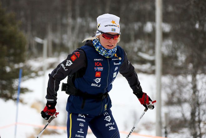 LISA VINSA är en av flera åkare från Piteå Elit som är uttagna i landslaget i helgens Skandinaviska cup i finska Vuokatti. Foto/rights: KJELL-ERIK KRISTIANSEN/KEK-stock