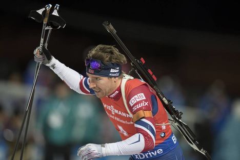 NordicFocus 03.12.2017, Oestersund, Sweden, (SWE):Emil Svendsen (Hegle) - IBU world cup biathlon, pursuit men, Oestersund (SWE). www.nordicfocus.com. © Manzoni/NordicFocus. Every downloaded picture is fee-liable.