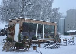 Container i rådhusparken