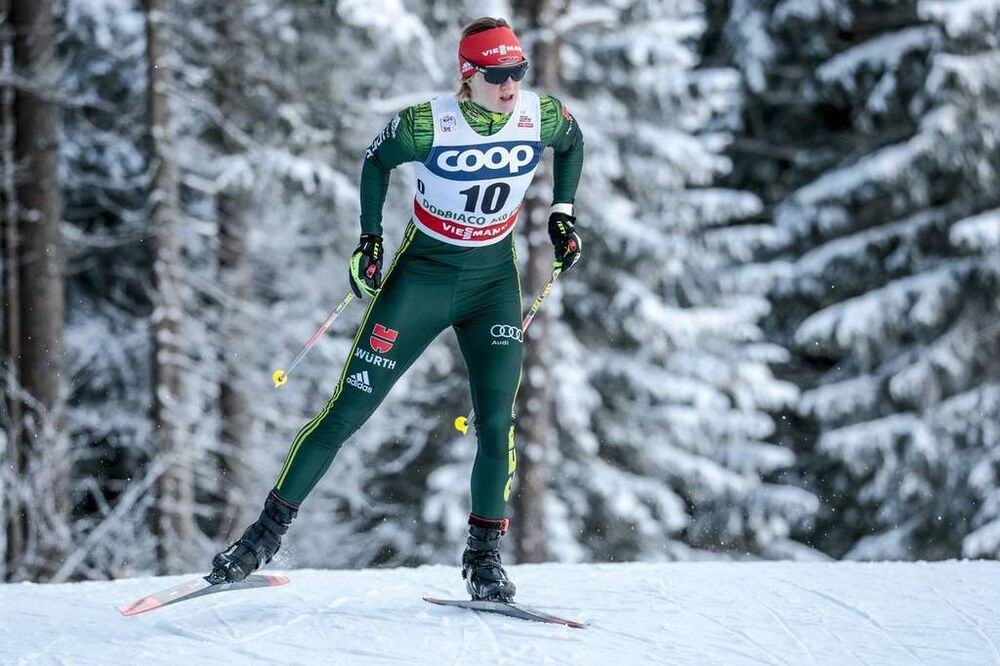 16.12.2017, Toblach, Italy (ITA):Victoria Carl (GER) - FIS world cup cross-country, 10km women, Toblach (ITA). www.nordicfocus.com. © Modica/NordicFocus. Every downloaded picture is fee-liable.