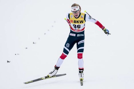 NordicFocus 10.12.2017, Davos, Switzerland (SUI):Ragnhild Haga (NOR) - FIS world cup cross-country, 10km women, Davos (SUI). www.nordicfocus.com. © Modica/NordicFocus. Every downloaded picture is fee-liable.